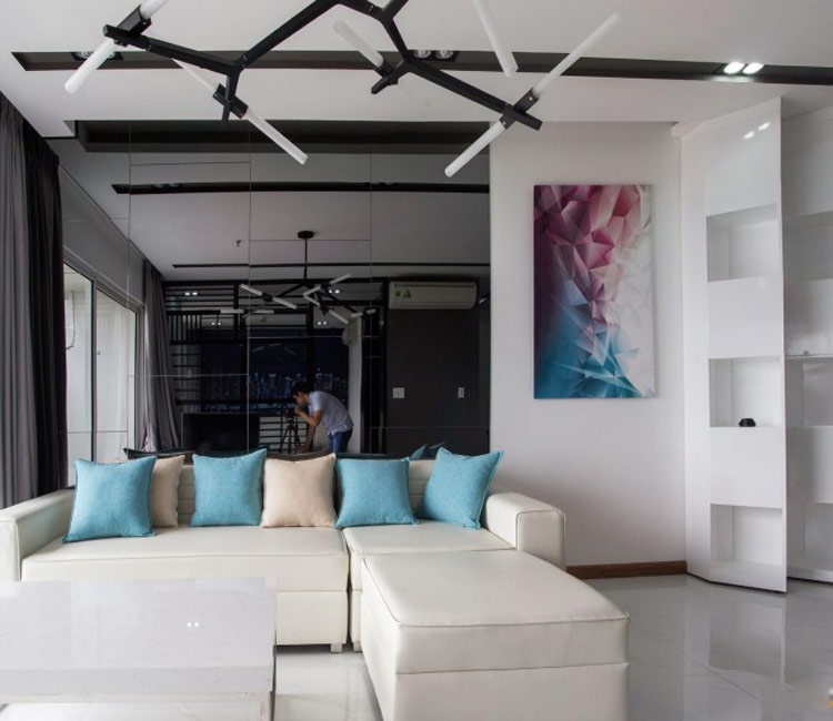 thiết kế nội thất chung cư 50m2 - anh Lâm 10