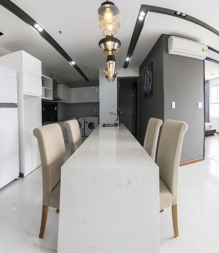 thiết kế nội thất chung cư 50m2 - anh Lâm 4