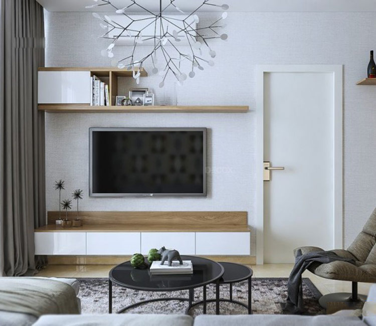 Thiết kế nội thất chung cư 63m2 - chị ngọc ánh 9