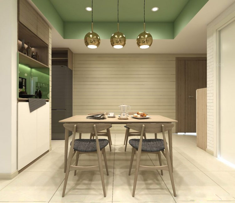 Thiết kế nội thất chung cư Imperial 64m2 - Chị Linh An 7 Thiết kế nội thất chung cư 64m2 - chị Linh An 13