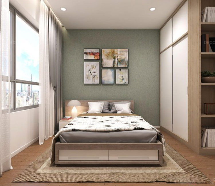 Thiết kế nội thất chung cư Imperial 64m2 - Chị Linh An 12 Thiết kế nội thất chung cư 64m2 - chị Linh An 6