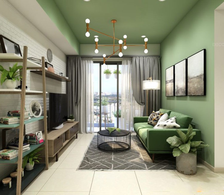Thiết kế nội thất chung cư Imperial 64m2 - Chị Linh An 2 Thiết kế nội thất chung cư 64m2 - chị Linh An 9