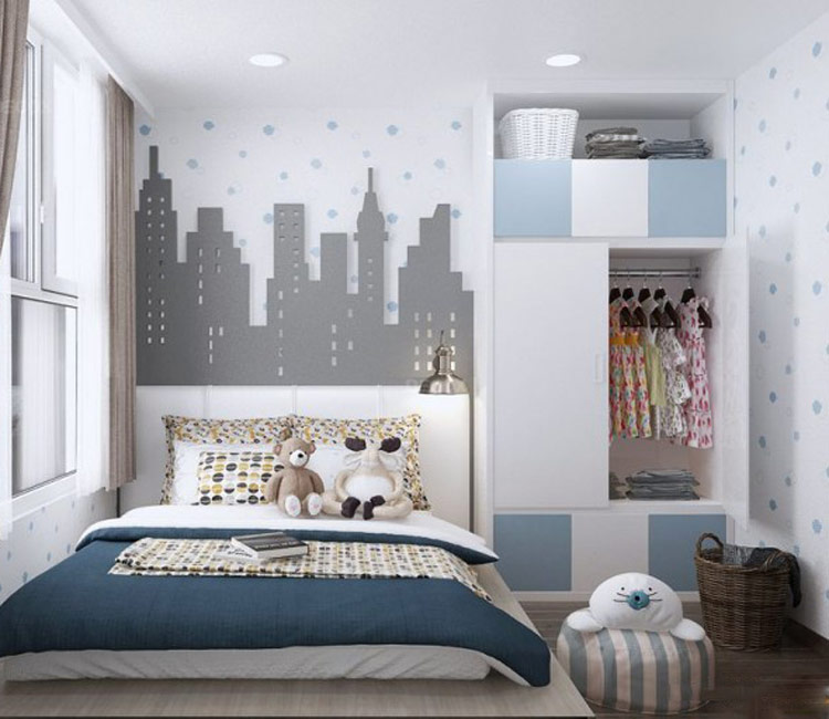 thiết kế nội thất chung cư 68m2 - chị Ngọc Anh 25