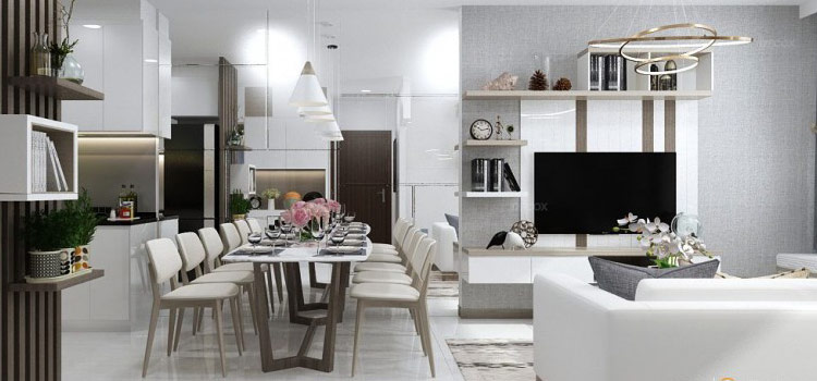 thiết kế nội thất chung cư 68m2 - chị Ngọc Anh 29