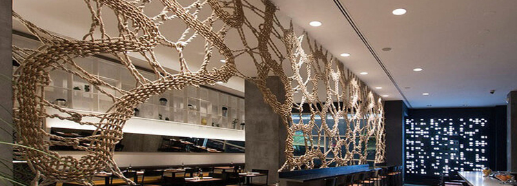 vách ngăn khi thi công nội thất căn hộ chung cư