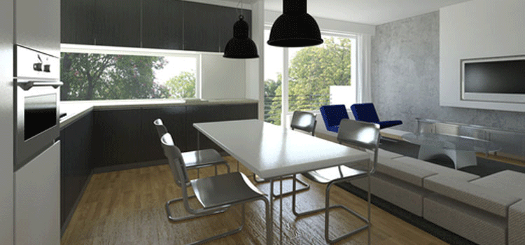 Thiết kế nội thất chung cư 56m2 Hoàng Mai - anh Tùng