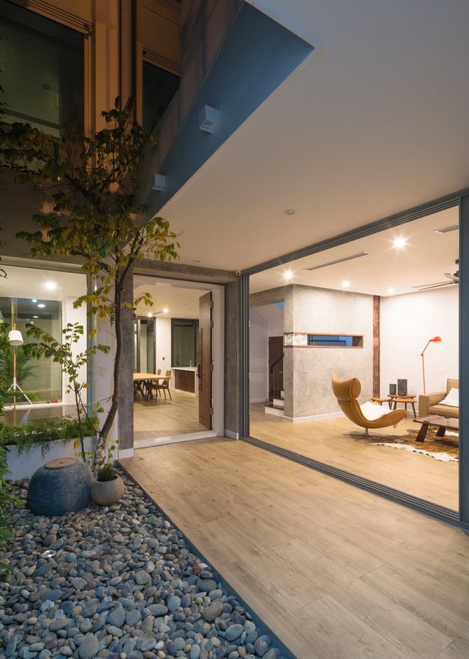 Ngôi nhà xanh giữa lòng Hà Nội với thiết kế thi công nhà vườn cực chất 6 ngoi-nha-xanh-giua-long-ha-noi-thiet-ke-thi-cong-nha-vuon-4