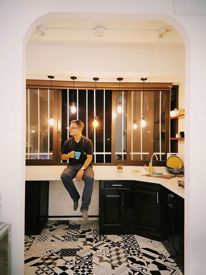 Căn hộ 28 m2 đẹp miễn chê với lối thi công nội thất tại Hà Nội độc đáo 4 thi-cong-noi-that-tai-ha-noi-2