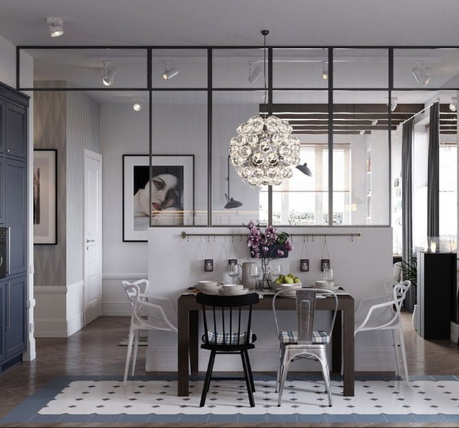 Thiết kế chung cư 90m2 3 phòng ngủ với phong cách Scandinavian cực chất 5 thiet-ke-noi-that-chung-cu-90m2-3-phong-ngu-4
