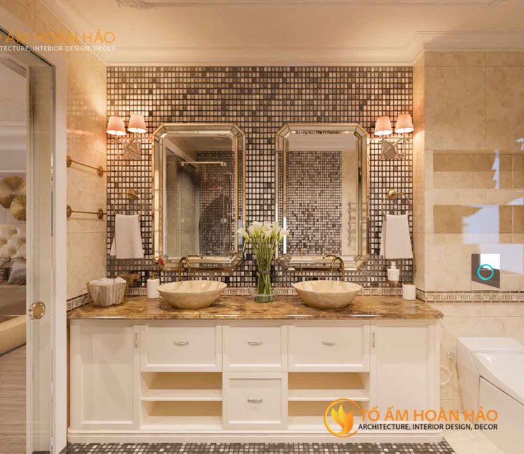 Công trình: Biệt thự Vinhomes Riverside - Tiểu khu Phong Lan 7 thiết kế thi công kiến trúc nội thất chị Huyền Vinhome7s Rivesides 2 -