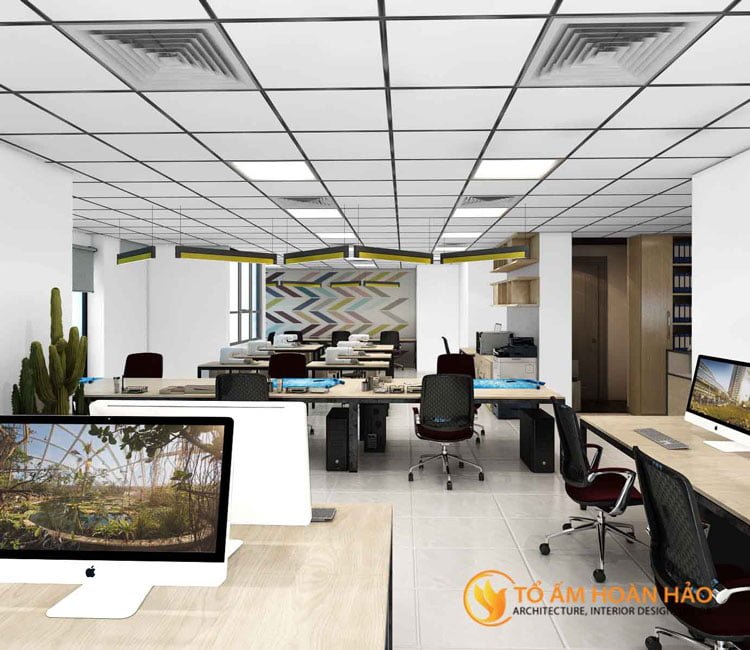Công trình: Văn phòng Công ty cổ phần đầu tư phát triển Sohee 9 thiết kế thi công kiến trúc nội thất công ty cổ phần phát triển đầu tư Sohee 13