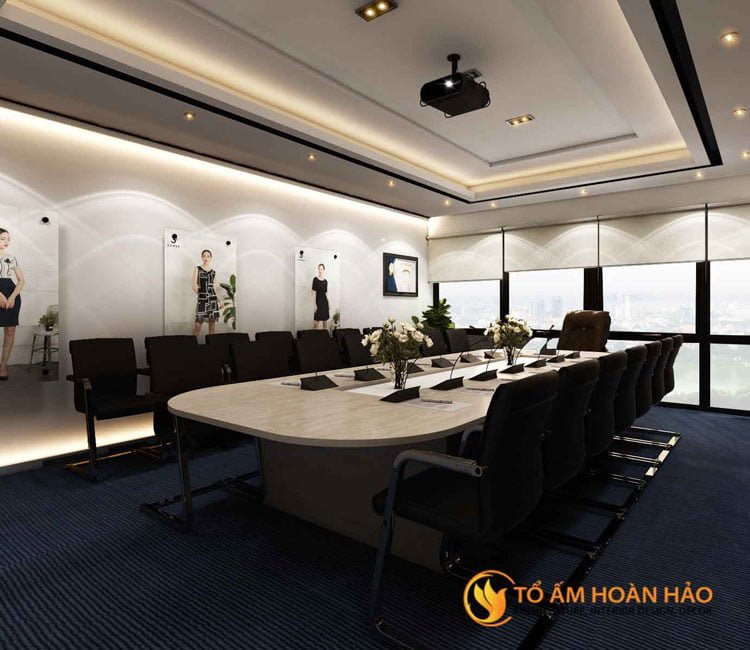 Công trình: Văn phòng Công ty cổ phần đầu tư phát triển Sohee 8 thiết kế thi công kiến trúc nội thất công ty cổ phần phát triển đầu tư Sohee 4