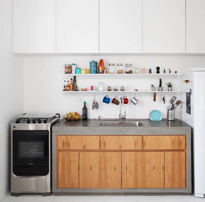 Hoàn thiện nội thất chung cư 50m2, nhà nhỏ đẹp rộng thênh thang 7 hoàn thiện nội thất chung cư nhà 50m2 9