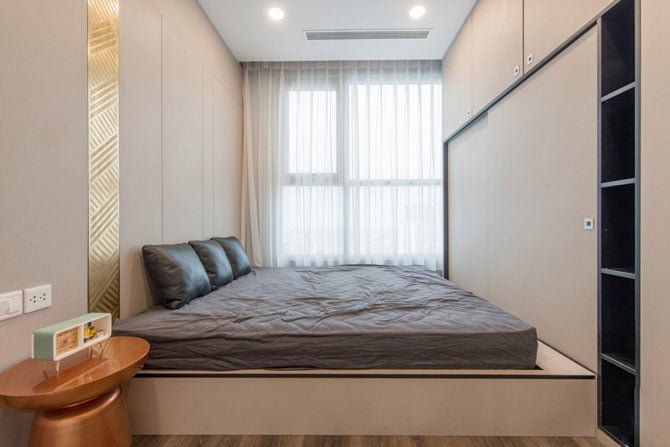 Thiết kế nội thất Hà Nội - căn hộ 80m2 hóa thiên đường xanh mát với 780 triệu đồng 9 thiết kế nội thất hà nội 10