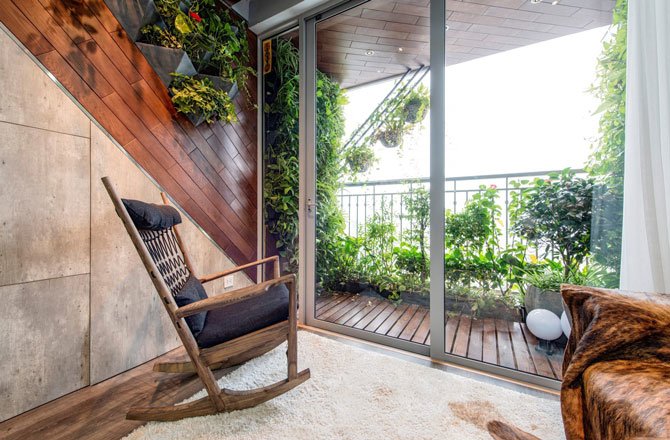 Thiết kế nội thất Hà Nội - căn hộ 80m2 hóa thiên đường xanh mát với 780 triệu đồng 1 thiết kế nội thất hà nội 3