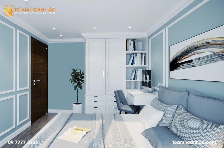 thiết kế thi công kiến trúc nội thất nhà chị Thu HongKong Tower 12