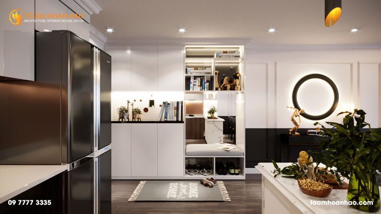 thiết kế thi công kiến trúc nội thất nhà chị Thu HongKong Tower 3