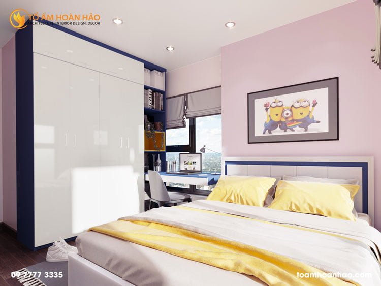 Dự án: Căn hộ số A82411 Khu đô thị An Bình City 12 thiết kế thi công kiến trúc nội thất chung cư An Bình 12