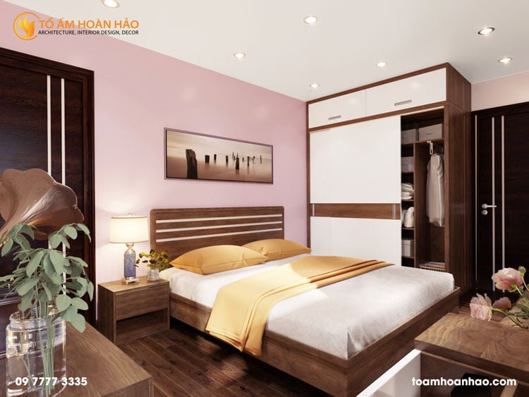 Dự án: Căn hộ số A82411 Khu đô thị An Bình City 7 thiết kế thi công kiến trúc nội thất chung cư An Bình 7
