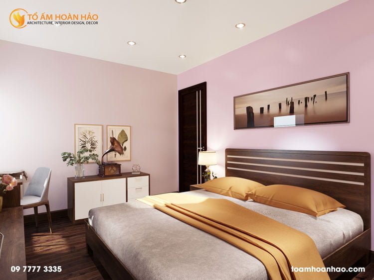 Dự án: Căn hộ số A82411 Khu đô thị An Bình City 8 thiết kế thi công kiến trúc nội thất chung cư An Bình 8