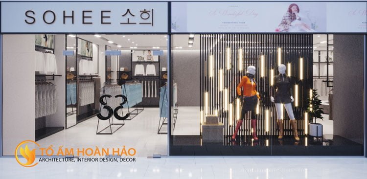 Chuyên thiết kế shop thời trang - bí quyết hút khách ầm ầm 2 chuyên thiết kế shop thời trang 5