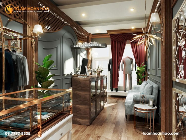 Chuyên thiết kế shop thời trang - bí quyết hút khách ầm ầm 1 chuyên thiết kế shop thời trang 2