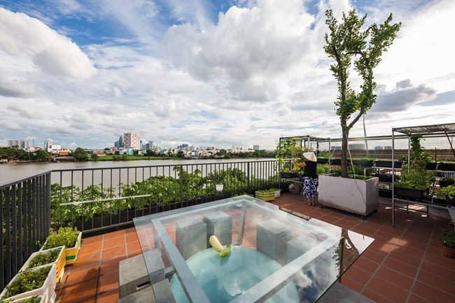 Thiết kế nhà đẹp mặt tiền 7m: tận dụng mặt tiền rộng, thiết kế nhà đẹp hết chỗ chê 3 thiết kế nhà đẹp mặt tiền 7m2 3