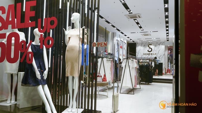 thiết kế thi công nội thất showroom thời trang Sohee Thanh Hóa 14