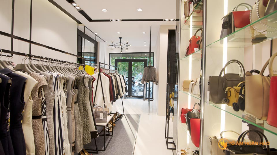 thiết kế thi công nội thất showroom thời trang Sohee Nguyễn Văn Huyên 16
