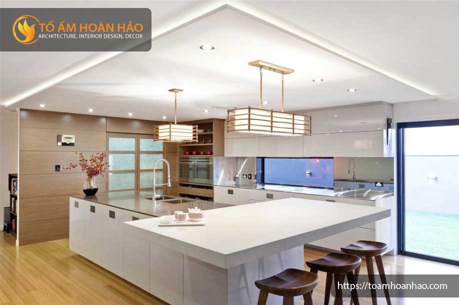 THIẾT KẾ NỘI THẤT CHUNG CƯ UY TÍN, CHUẨN VÀ TẬN TÂM 5 thiết kế nội thất phòng bếp phong cách nhật bản