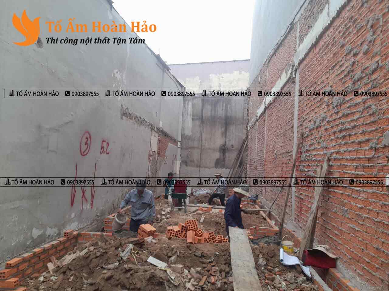 Thiết kế và thi công nhà phố 3 tầng diện tích 90 m2 tại Q.Tân Phú, TP.Hồ Chí Minh 7