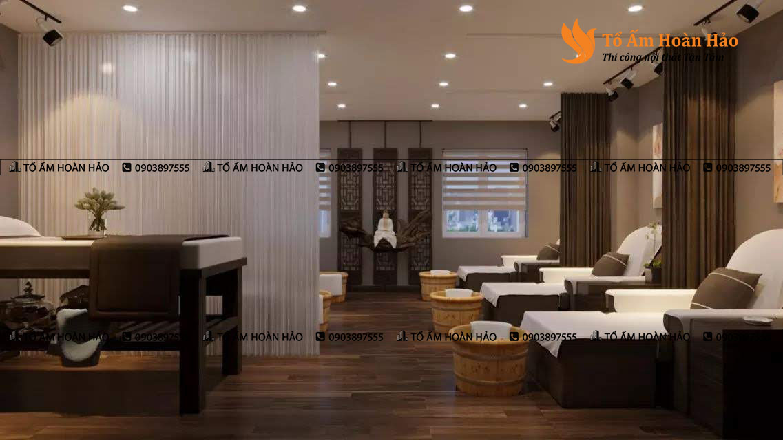 Thiết kế Spa 60m2 x 3tầng tại quận 5, TP.Hồ Chí Minh. 3