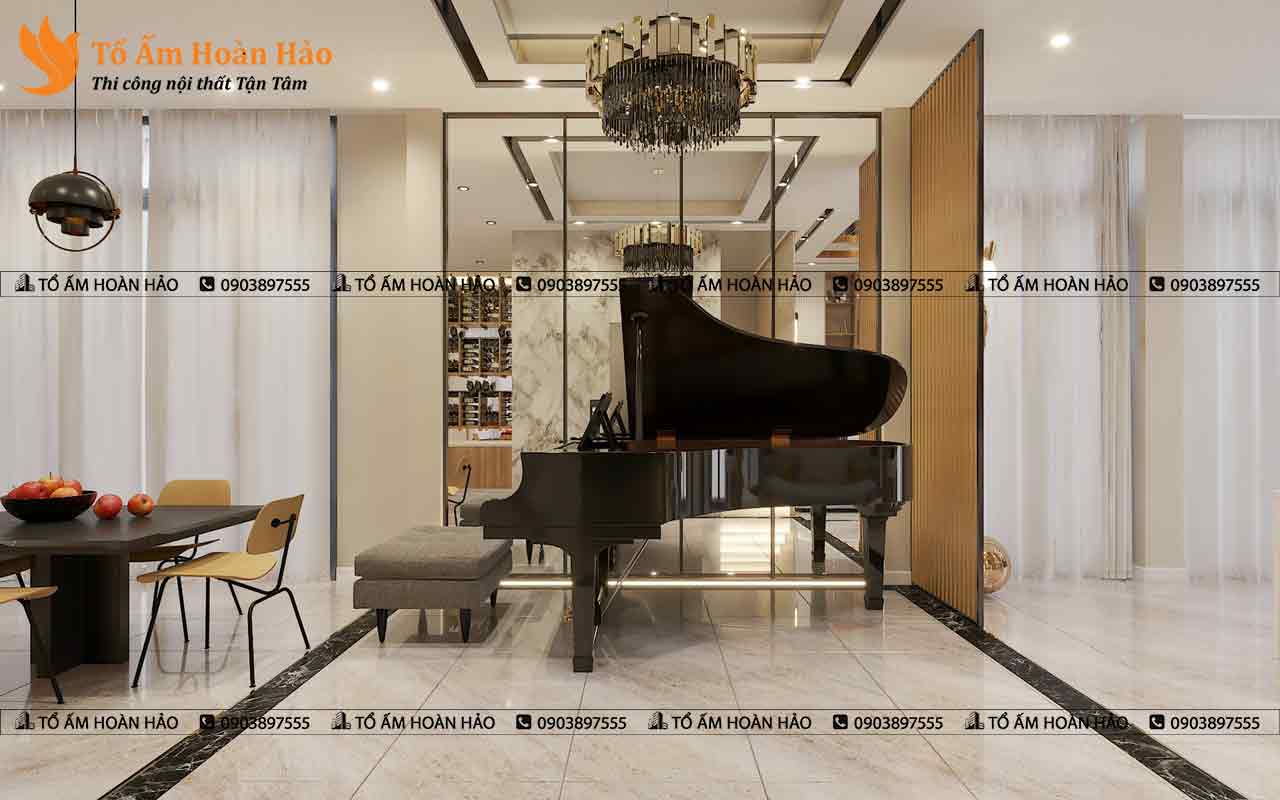 Thiết kế và thi công biệt thự 800m2 tại Bình Dương 13