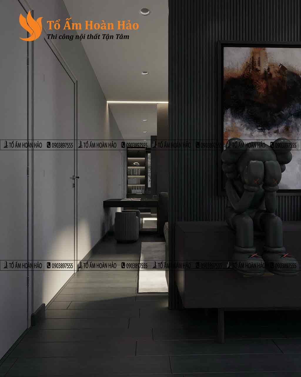 Thiết kế và thi công biệt thự 800m2 tại Bình Dương 20