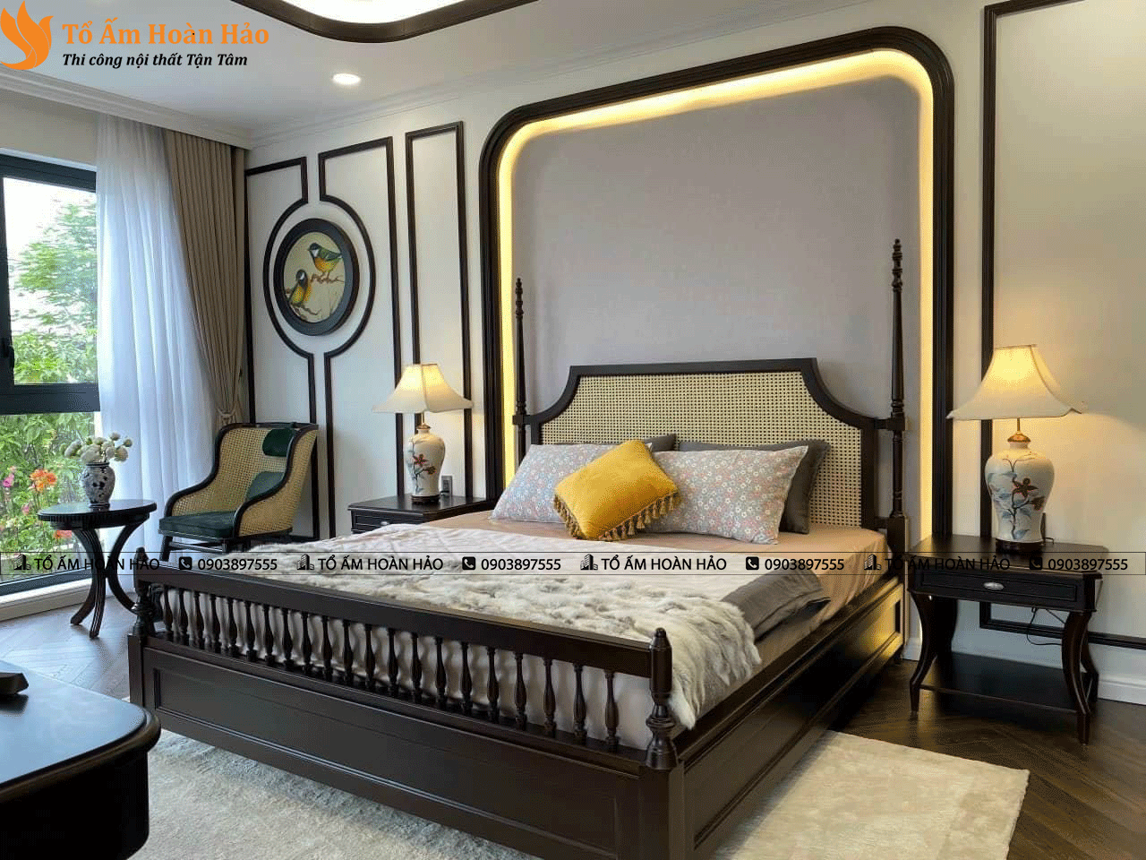 THIẾT KẾ NỘI THẤT INDOCHINE 350M2 TẠI TP.HỒ CHÍ MINH 13