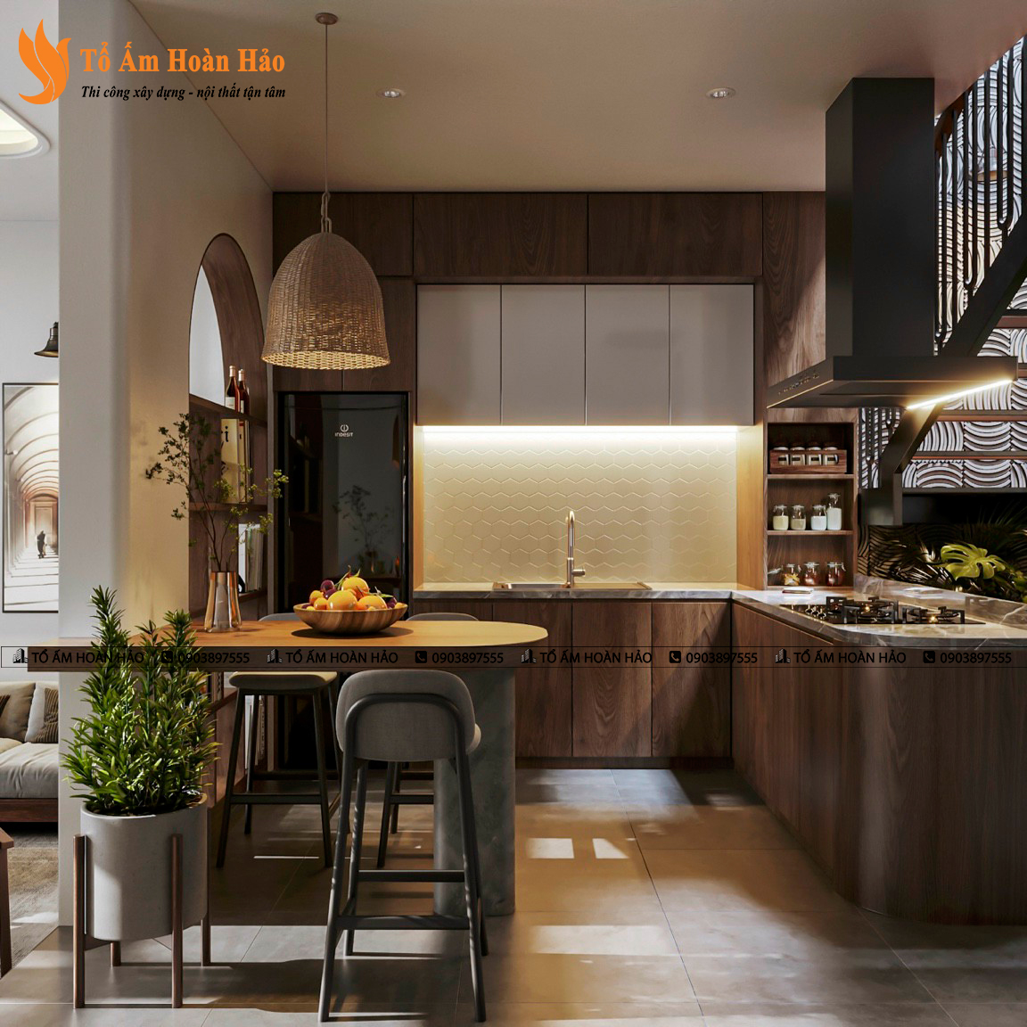 KIẾN TRÚC VÀ NỘI THẤT BIỆT THỰ ĐẸP - THÀNH PHỐ HỒ CHÍ MINH 310M2, 5 TẦNG 14