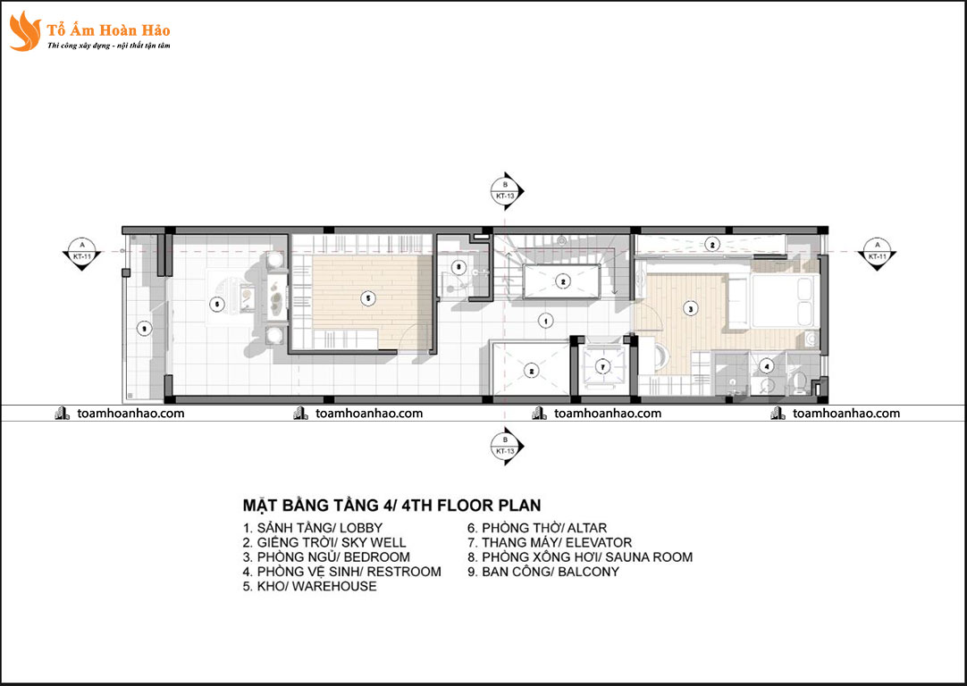THI CÔNG THIẾT KẾ NHÀ PHỐ - THÀNH PHỐ HỒ CHÍ MINH 5x21M, 5 TẦNG CÓ GIẾNG TRỜI ĐẸP, HIỆN ĐẠI 10 Tổ Ấm Hoàn Hảo là đơn vị thi công thiết kế nhà phố, biệt thự, chung cư với nhiều năm kinh nghiệm trên thị trường Việt Nam