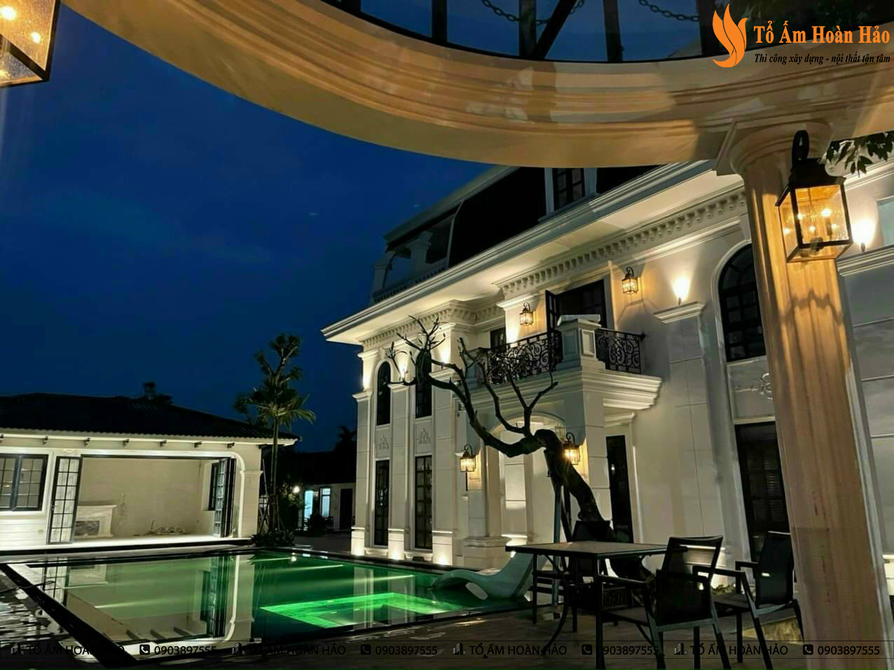 BIỆT THỰ CỔ ĐIỂN DIỆN TÍCH 1200M2 20