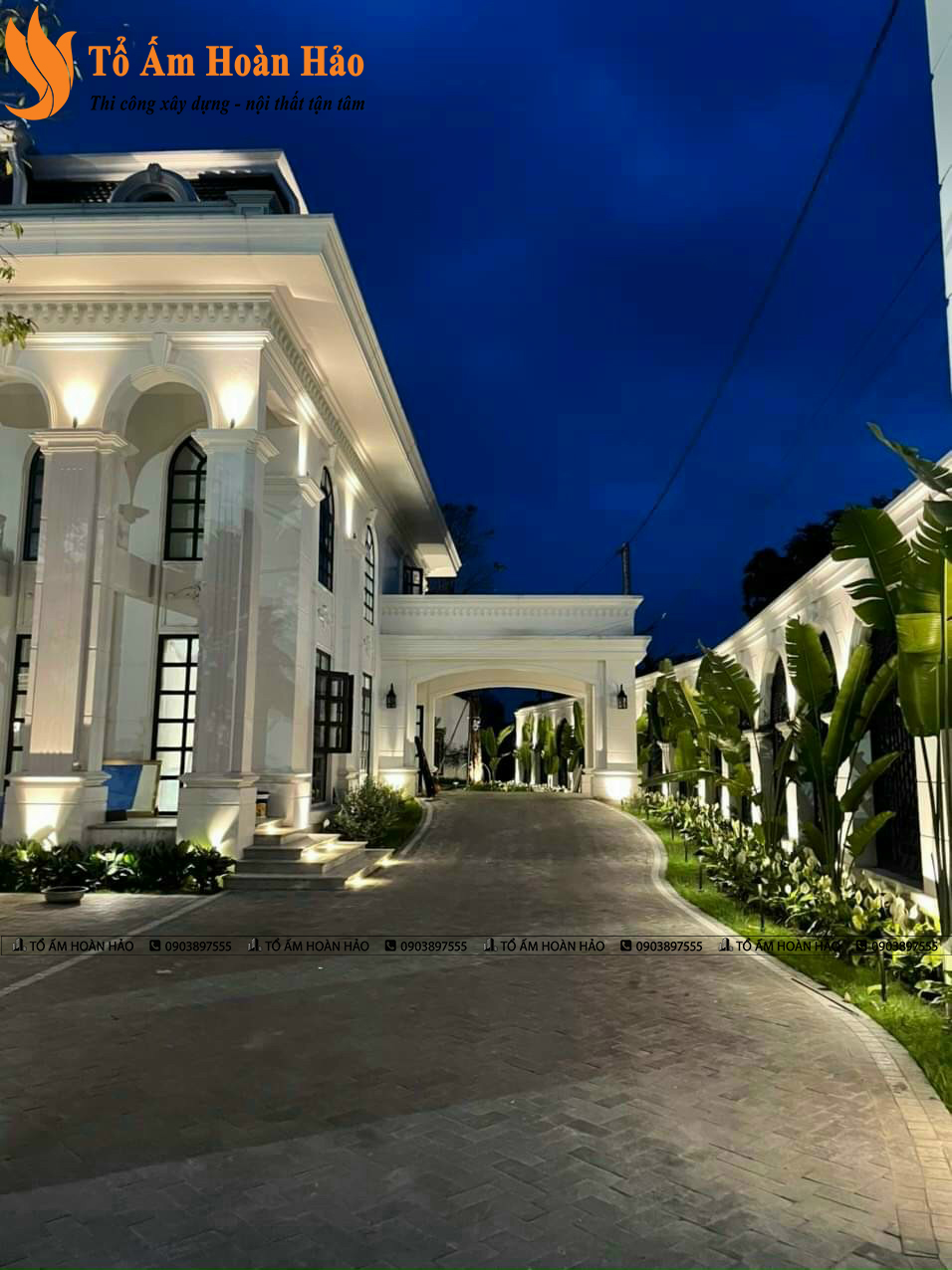 BIỆT THỰ CỔ ĐIỂN DIỆN TÍCH 1200M2 30