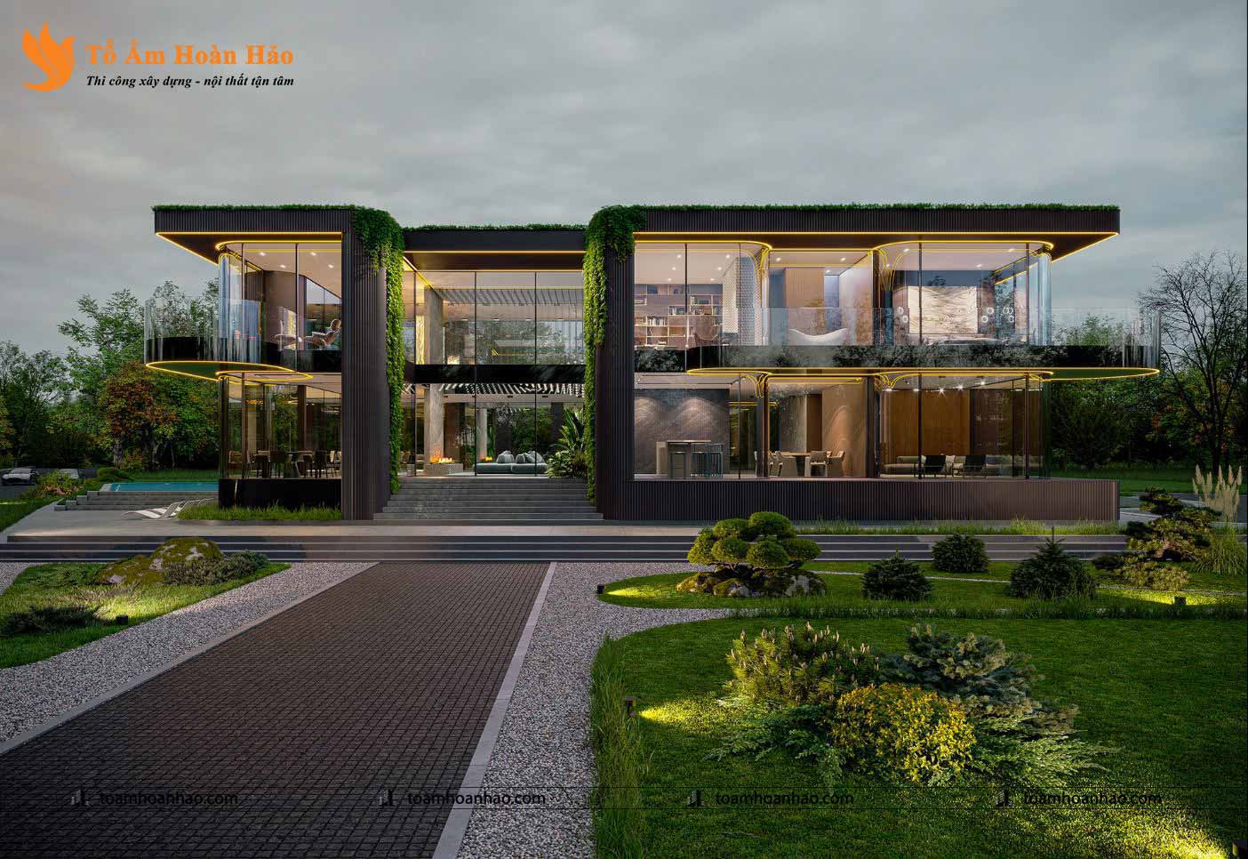The Phonex Villa Mẫu thiết kế biệt thự đẹp, đánh thức 6 giác quan. 4