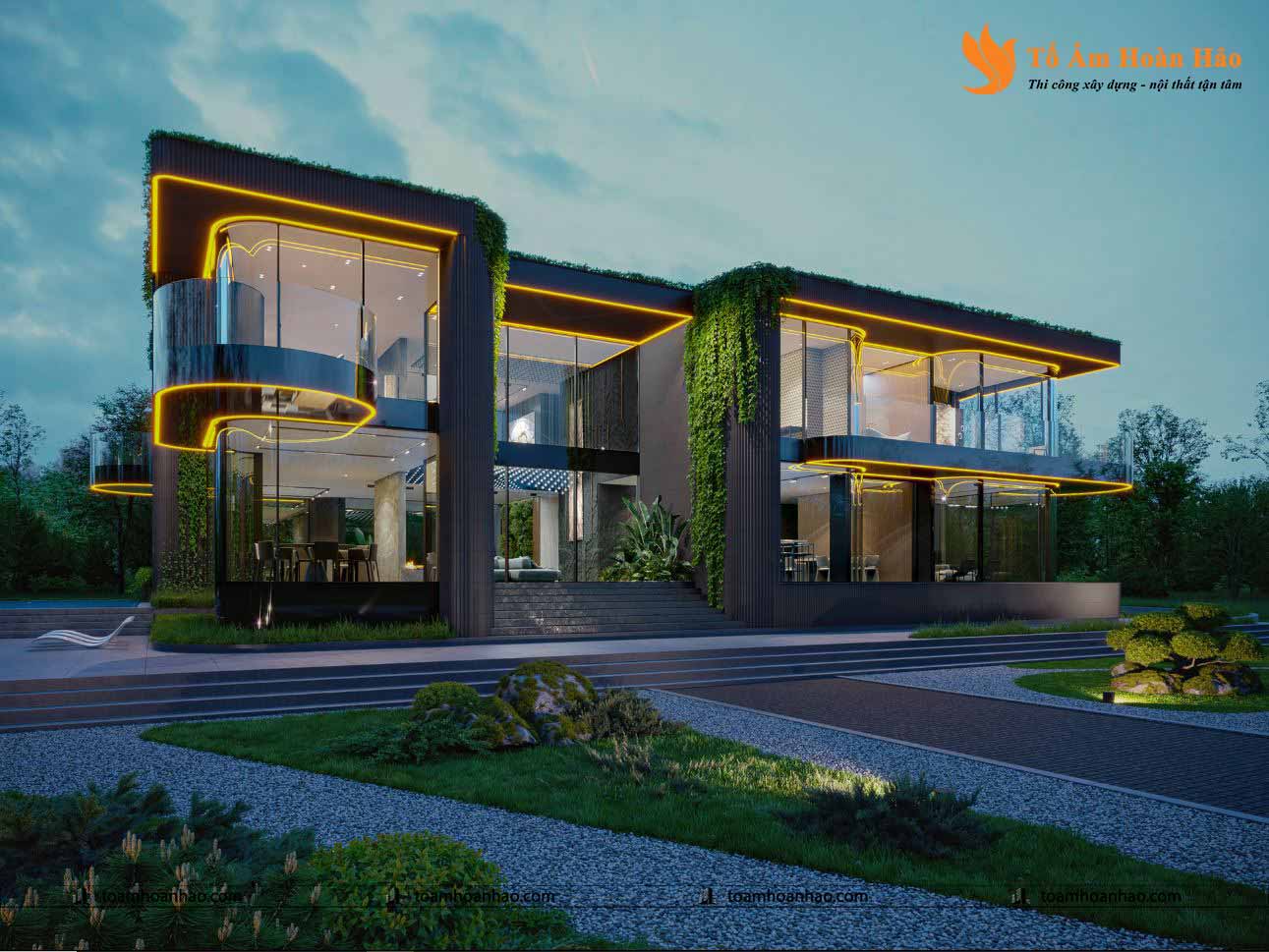The Phonex Villa Mẫu thiết kế biệt thự đẹp, đánh thức 6 giác quan. 10