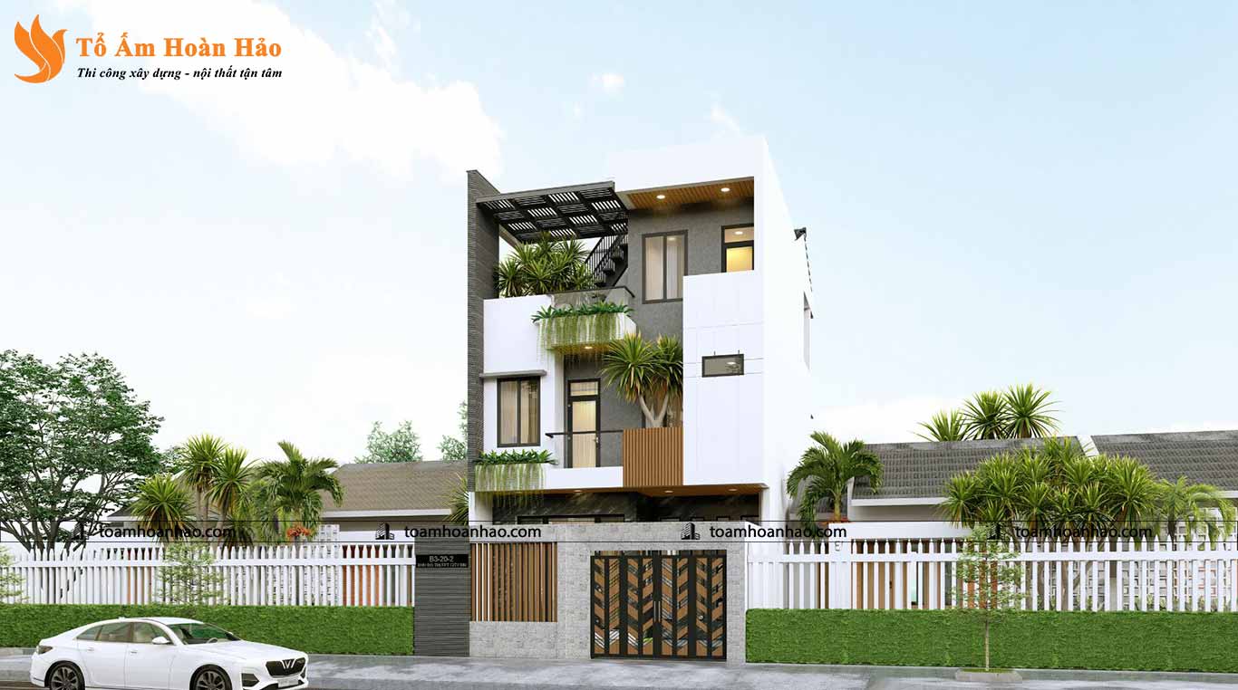 THI CÔNG THIẾT KẾ NHÀ PHỐ - THÀNH PHỐ HỒ CHÍ MINH 7.5Mx17M, 3 TẦNG HIỆN ĐẠI 2 Tổ Ấm Hoàn Hảo là đơn vị thi công thiết kế nhà phố, biệt thự chung cư với nhiều năm kinh nghiệm trên thị trường Việt Nam