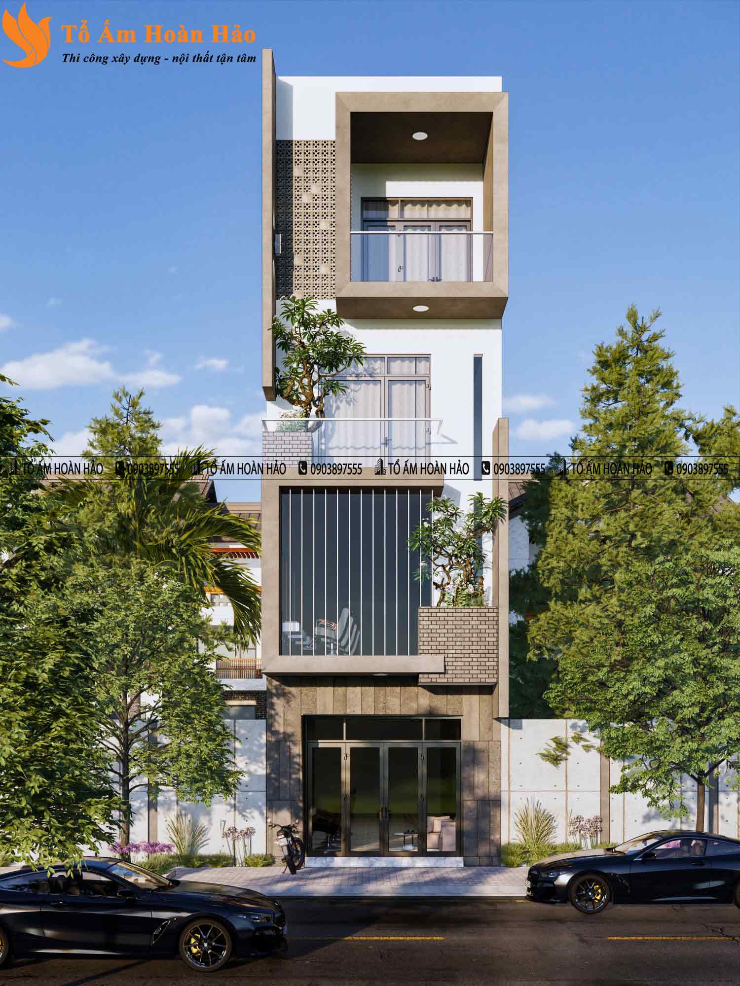 thiết kế nội thất nhà phố