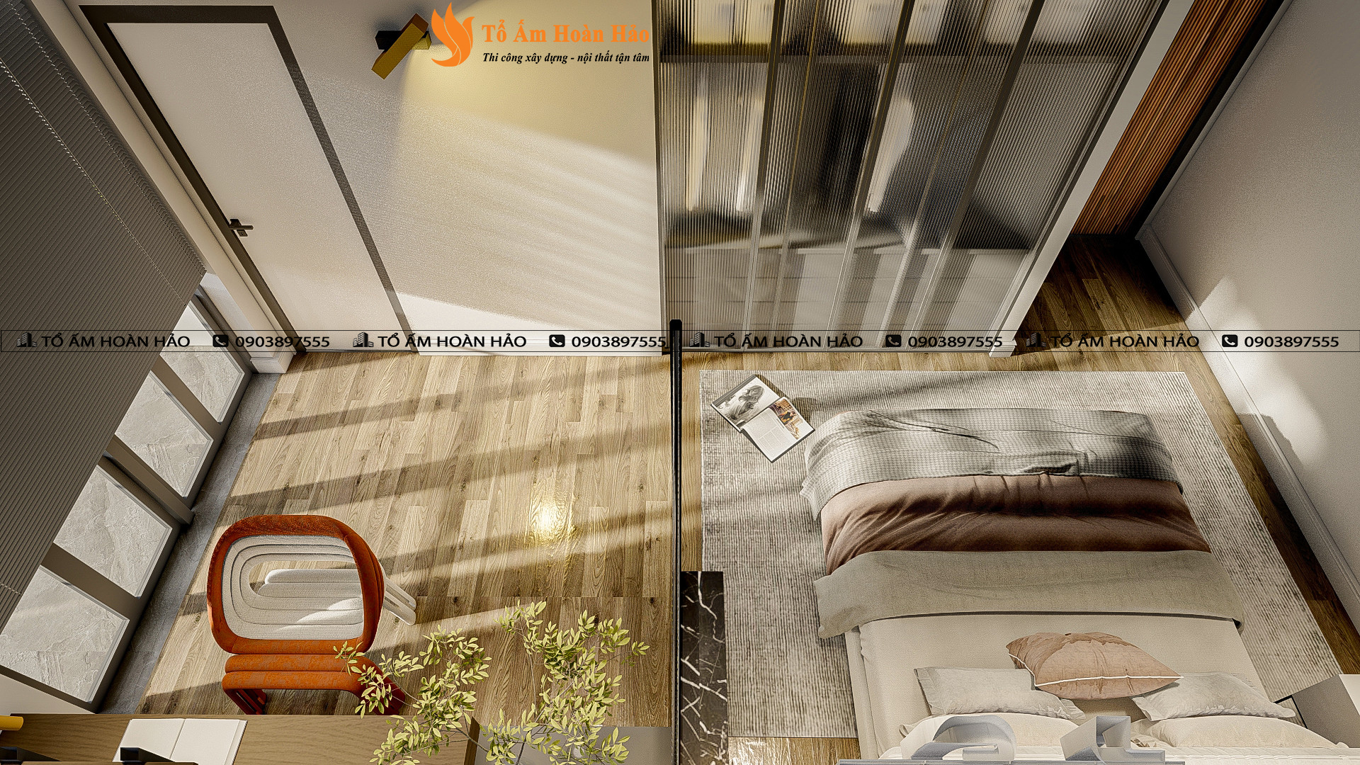 THIẾT KẾ KIẾN TRÚC VÀ NỘI THẤT BIỆT THỰ 600M2 VỚI KÍCH THƯỚC 12X50M2 30