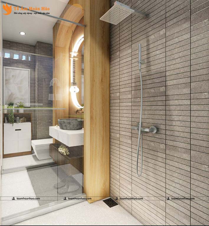 THI CÔNG THIẾT KẾ NHÀ PHỐ - THÀNH PHỐ HỒ CHÍ MINH 5x21M, 5 TẦNG CÓ GIẾNG TRỜI ĐẸP, HIỆN ĐẠI 30 Tổ Ấm Hoàn Hảo là đơn vị thi công thiết kế nhà phố, biệt thự, chung cư với nhiều năm kinh nghiệm trên thị trường Việt Nam