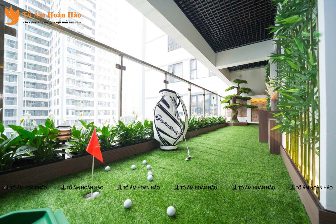 THIẾT KẾ NỘI THẤT CĂN PENHOUSE 200M2 GỖ ÓC CHÓ, SANG TRỌNG ĐẲNG CẤP 13