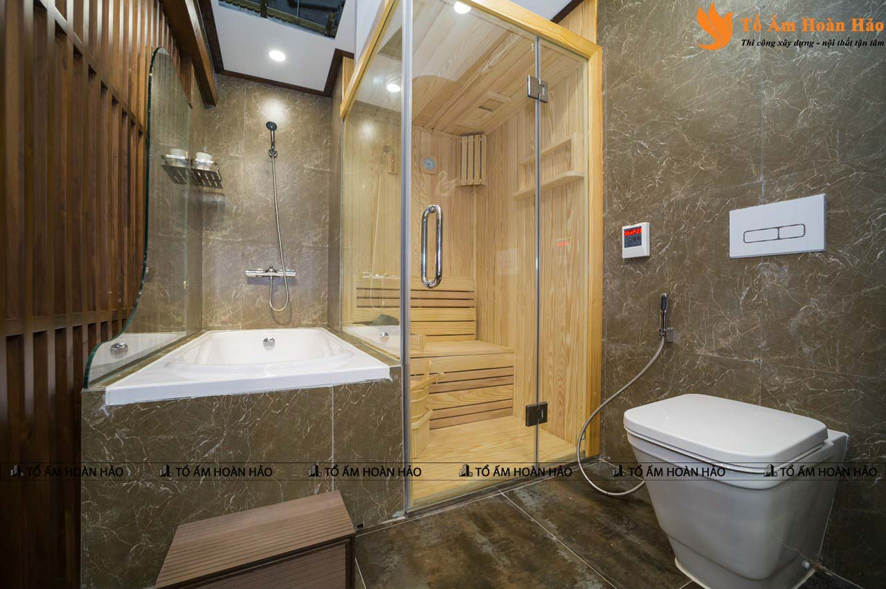 THIẾT KẾ NỘI THẤT CĂN PENHOUSE 200M2 GỖ ÓC CHÓ, SANG TRỌNG ĐẲNG CẤP 11