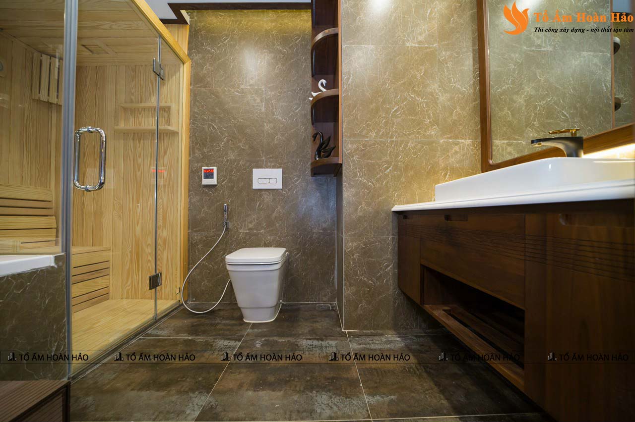 THIẾT KẾ NỘI THẤT CĂN PENHOUSE 200M2 GỖ ÓC CHÓ, SANG TRỌNG ĐẲNG CẤP 10