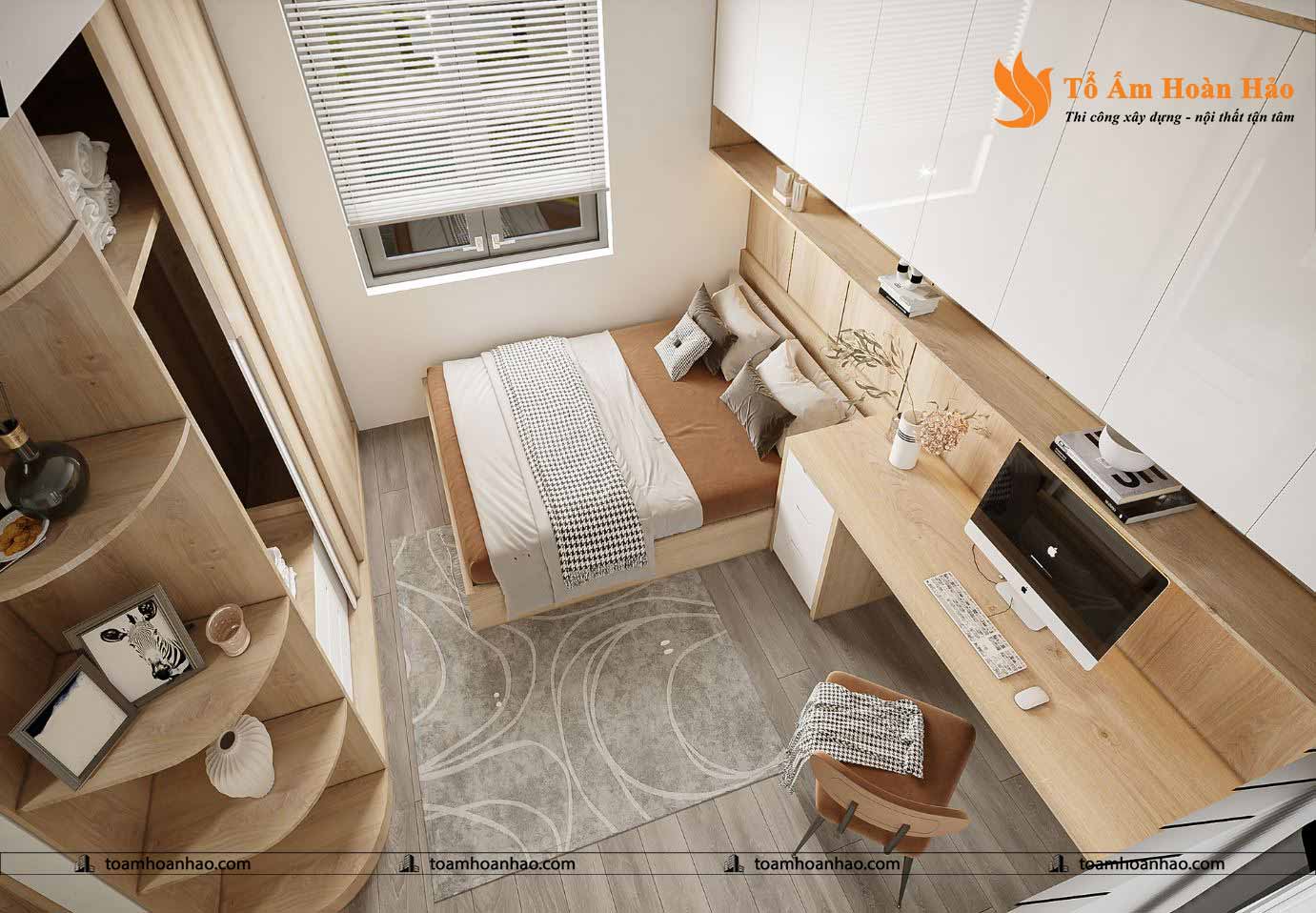 Thiết kế nhà phố làm căn hộ cho thuê 6 tầng tại Vũng Tàu. 18