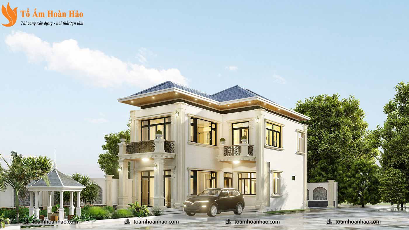 THIẾT KẾ THI CÔNG BIỆT THỰ NHÀ VƯỜN - TP. HỒ CHÍ MINH VỚI TỔNG DIỆN TÍCH 300M2 2 thiết kế biệt thự đẹp
